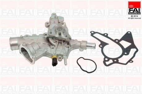 Водяна помпа (з датчиком температури) Opel Astra H/Corsa 1.0-1.4 Dohc FAI AUTOPARTS Fischer Automotive One (FA1) WP6422T