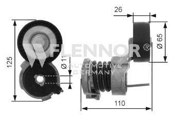 Ролик натяжний Flennor FS99496