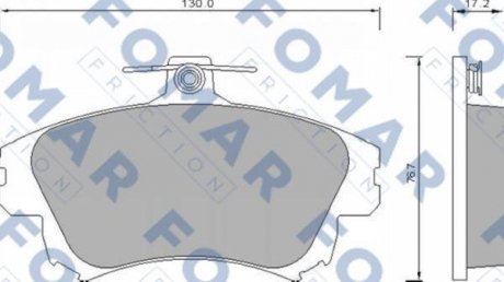 Тормозные колодки FOMAR FO677481