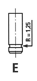 Випускний клапан R4384/RCR FRECCIA R4384RCR