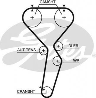 Ремінь ГРМ Gates 5585XS (фото 1)