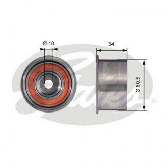 Ролик напрямний Gates T41226