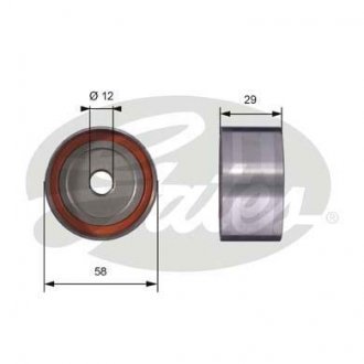 Ролик напрямний Gates T42025 (фото 1)