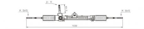 Рулевая рейка GENERAL RICAMBI FI4112