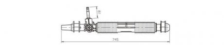 Рулевой механизм GENERAL RICAMBI OP4036 (фото 1)