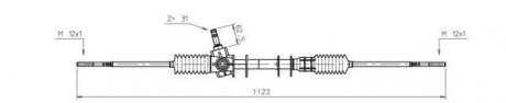 Рулевой механизм GENERAL RICAMBI SK4002