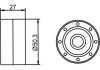 Комплект роликов, зубчатый ремень GMB GT80730 (фото 4)