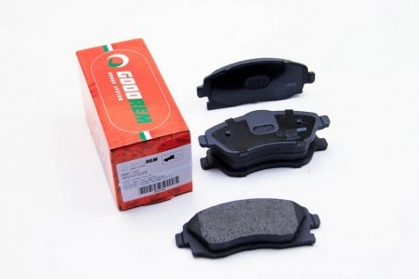 Тормозные колодки перед. Combo 01-04/Corsa 01- GOODREM RM1155