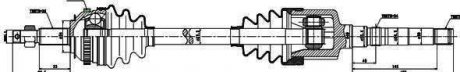 Привідний вал GSP 209039