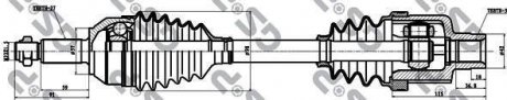 Приводной вал GSP 218005