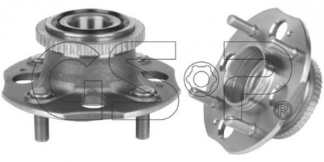 Набір підшипника маточини колеса GSP 9234002 (фото 1)
