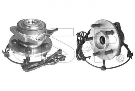 Набор колесных подшипников ступицы. GSP 9327028