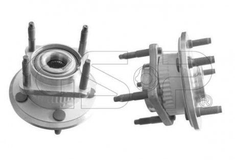 Набор колесных подшипников ступицы. GSP 9329007