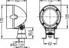 Фара робочого освітлення HELLA 1GM996134061 (фото 3)