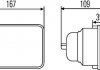 Елемент оптики авто HELLA 1KB003177061 (фото 3)