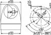 Пробесковий маячок HELLA 2RL007337121 (фото 2)