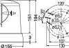 Пробесковий маячок HELLA 2RL008061001 (фото 2)