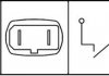 Термовыключатель вентилятора радиатора HELLA 6ZT007801011 (фото 2)
