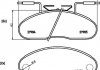 Тормозные колодки, дисковый тормоз (набор) HELLA 8DB355005341 (фото 2)