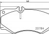 Тормозные колодки, дисковый тормоз (набор) HELLA 8DB355006061 (фото 2)