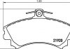 Тормозные колодки, дисковый тормоз (набор) HELLA 8DB355006701 (фото 2)