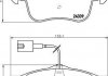 Тормозные колодки, дисковый тормоз (набор) HELLA 8DB355006901 (фото 2)