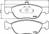 Тормозные колодки, дисковый тормоз (набор) HELLA 8DB355010181 (фото 2)