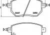 Тормозные колодки, дисковый тормоз (набор) HELLA 8DB355011101 (фото 2)