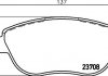 Комплект тормозных колодок, дисковый тормоз 8DB 355 011-331 BEHR / HELLA 8DB355011-331 (фото 2)