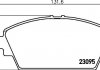 Тормозные колодки, дисковый тормоз (набор) HELLA 8DB355011951 (фото 2)