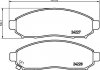 Комплект тормозных колодок, дисковый тормоз 8DB 355 012-071 BEHR / HELLA 8DB355012-071 (фото 2)