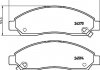 Тормозные колодки, дисковый тормоз (набор) HELLA 8DB355013291 (фото 2)