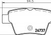 Тормозные колодки, дисковый тормоз (набор) HELLA 8DB355013851 (фото 2)