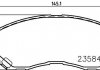 Тормозные колодки, дисковый тормоз (набор) HELLA 8DB355014131 (фото 2)