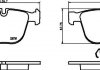 Комплект тормозных колодок, дисковый тормоз 8DB 355 014-141 BEHR / HELLA 8DB355014141 (фото 2)