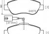 Тормозные колодки, дисковый тормоз (набор) HELLA 8DB355014471 (фото 1)