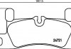 Тормозные колодки, дисковый тормоз (набор) HELLA 8DB355015121 (фото 2)