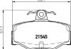 Тормозные колодки, дисковый тормоз (набор) HELLA 8DB355018021 (фото 1)