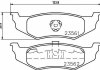 Гальмівні колодки, дискове гальмо (набір) HELLA 8DB355018661 (фото 1)