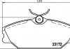 Тормозные колодки, дисковый тормоз (набор) HELLA 8DB355019391 (фото 1)