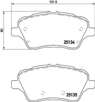 Тормозные колодки дисковые HELLA 8DB355020621