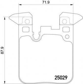 Тормозные колодки.) HELLA 8DB355021611