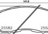 Гальмівні колодки (набір) HELLA 8DB355023321 (фото 1)