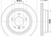 Диск тормозной задний 298x20mm BMW E39 96-03 HELLA 8DD 355 104-611 (фото 1)