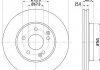 Диск гальмівний перед. MB C (W202), CLK (C208), E (W210), SLK (R170, R171) 1.6-3.0D 05.93-06.11 HELLA 8DD 355 107-481 (фото 1)