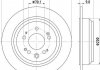 Тормозной диск зад. Accord VIII 08- 2.0-2.4 305mm HELLA 8DD355116-111 (фото 1)