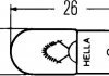 Лампа накаливания, T4W 24V 4W BA 9s HELLA 8GP002067241 (фото 2)