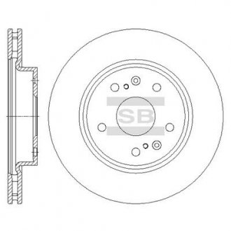 Диск гальмівний SANGSIN Hi-Q (SANGSIN) SD4810