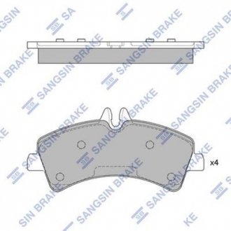 Колодки тормозные задние SANGSIN Hi-Q (SANGSIN) SP1426