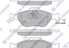 Комплект гальмівних колодок з 4 шт. дисків Hi-Q (SANGSIN) SP1565 (фото 1)